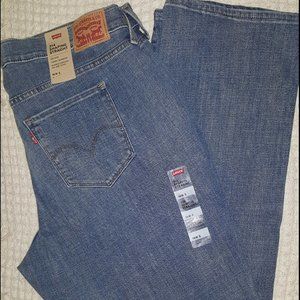 LEVI WOMEN'S 314 SHAPING STRAIGHT JEANS